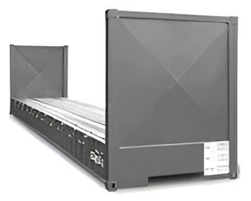 Contenedor Flat Rack
